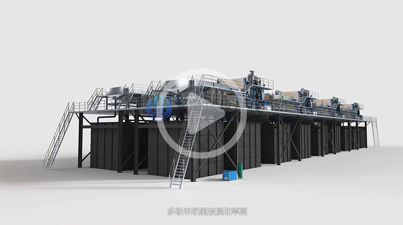 雙網(wǎng)轉(zhuǎn)鼓擠漿機(jī)動畫演示