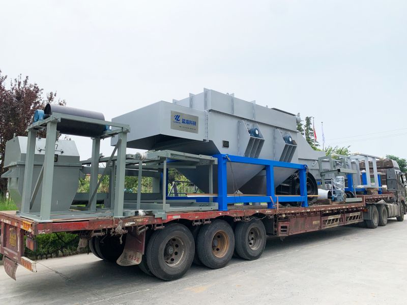 藍(lán)海環(huán)境科技鼓式洗片機(jī)成功發(fā)貨